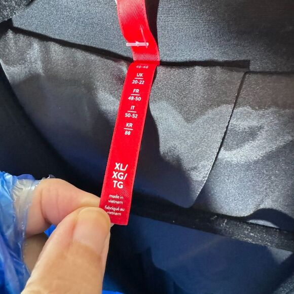 Spanx Perfect Collarless Blazer Sz XL NEW Black 1 Button Jacket‎ Ponte Career - Picture 6 of 16